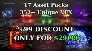 Unreal Engine Marketplace VRhinoFX Season 1 VFX Bundle Sale