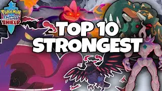 THE TOP 10 STRONGEST GIGANTAMAX POKEMON IN POKEMON SWORD AND SHIELD