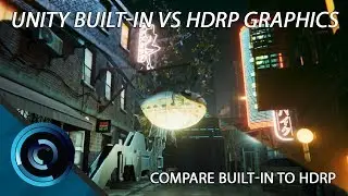 Unity Built-In Render Vs Unity High Definition Render Pipeline Graphics Comparison