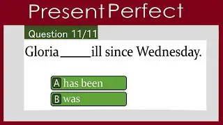 Present Perfect | Grammar test | Grammar quiz