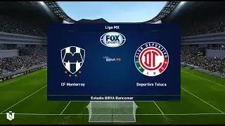 Monterrey vs Toluca ● Liga Mx 2024 ● Gameplay Pes 2021