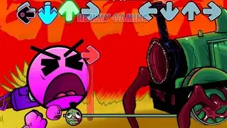 FNF Geometry Dash 2.3 vs Thomas and Friends ALL PHASES Sings Chasing | The Railway Funkin