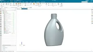 7. NX Modeling - Detergent bottle  making (세제용기 만들기)