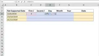 How to convert DMYYYY date to MDYYYY or vice versa