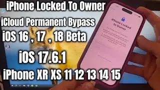 How to Unlock iCloud iPhone Locked To Owner Bypass 2024