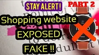Fake seller with multiple websites ALERT ! | Part - 2 | 2019