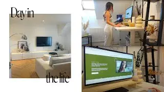 Day in the life of a graphic designer 👩‍💻  - Client Work, New services & Starting an agency ☀️