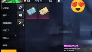 freefire gives me permanent 100% EXP cards | Freefire shorts | Freefire