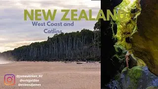 New Zealand West Coast Camper van travel vlog | 4k