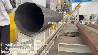 High Mast Shut Welding Machine