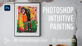 ציור אינטואיטיבי בפוטושופ Photoshop Intuitive Painting Speed Art