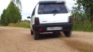Дрифт на белой оке