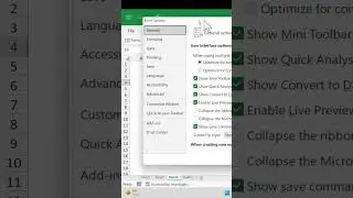 How to set Dark Mode In Excel