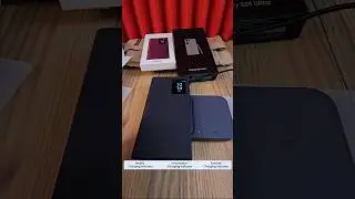 Samsung Smart View Wailet Phone Case & Wireless Charging Pad Duos #shorts #youtubeshorts