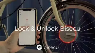 Bisecu Smart Bike Lock - Lock & Unlock Test
