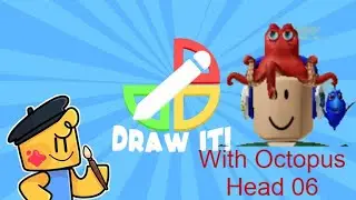 Roblox Draw it with my friend Octopus Head 06
