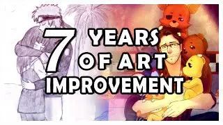 7 years of Art Improvement - Growing as a self-taught artist