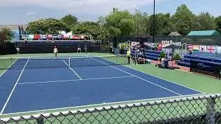 Match point ITF J300 College Park girls singles final