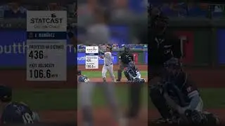 José Ramírez's 436-foot home run