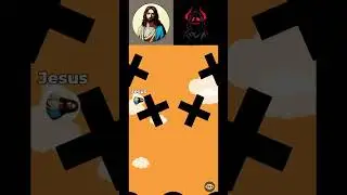 Jesus vs Devil #memes #phonk #viral #ballgame #battle #jesus #devil #shorts