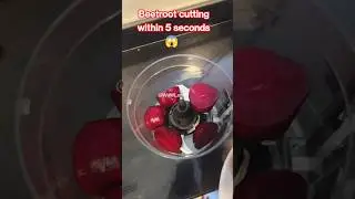 Within 5 Seconds Beetroot Cutting | Preethi Zodiac Mixer #unboxing #preethizodiac #shorts