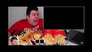 Nikocado Avocado eats and screams