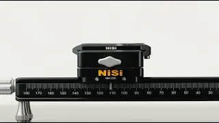 NiSi Quick Adjustment Macro Focusing Rail NM-200 with 360 Degree Rotating Clamp
