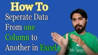 How to seperate data from one column to another in excel ||Ms Excel Tutorial DgRetina.