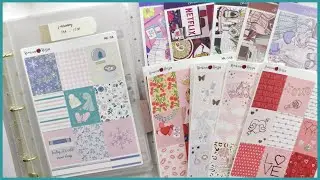 Organize My Sticker Collection With Me | Weekly Sticker Kits