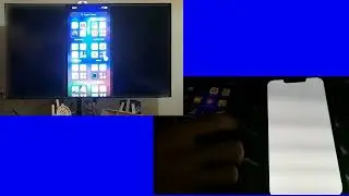 Accessing my iPhone 13 Pro white screen with AirPlay