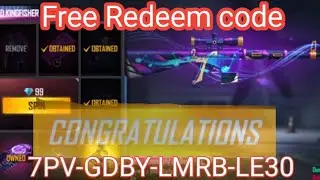 #new kingfishing skin Free redeem code #gyangaming #freefire #viral yash