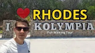 Kolympia | Kolymbia Rhodes Greece 2024 Full Walk Tour