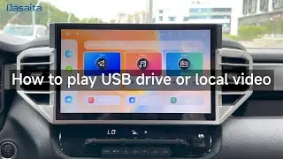 How to play USB drive or local video | Dasaita Head Unit | Part 14
