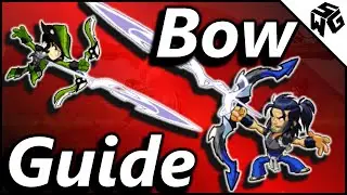 Brawlhalla Bow Guide/Tutorial - Combos/Strings, Neutral, Edge Guarding and More!