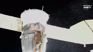 Soyuz Spacecraft Leak Video