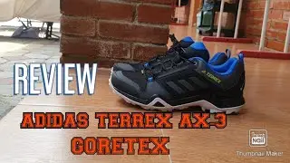 REVIEW !!! ADIDAS TERREX AX3 GORETEX - TAHAN AIR