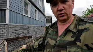 Наконец-то доделали дренаж вокруг дома и приступили к бойлерной.  ЖКВ
