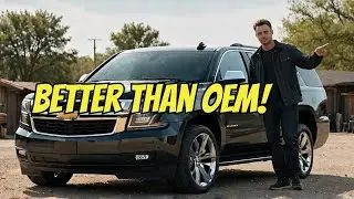 Snow plow front suspension sag on a 98 Tahoe - problem solved  Timbren GMFK35C bump stop  EZ install