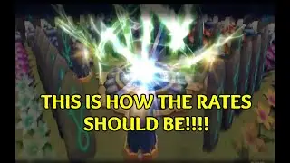 [Summoners War] The RATES is so HYPEEEEEEEE on Beehart's account