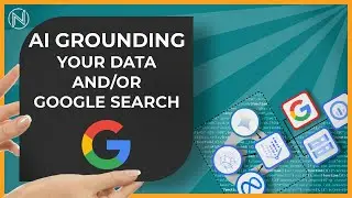No-Code LLM Grounding (Your Data or Google Search) w/ Google AI [Full Tutorial]