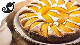 Softest Vegan Peach Cake | No Eggs, All Flavor