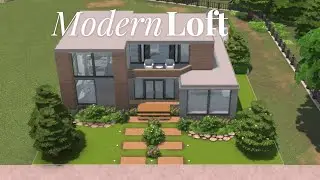 Modern Loft | No CC | Sims 4 Speed Build