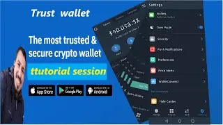 TRUST WALLET TUTORIAL/ how to use trust wallet #tutorial #2023 #trustwallet #wallet