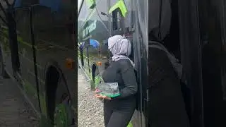 Bus QQ Trans #hijabtobrut #hijabers #fypyoutube