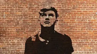 STENCIL GRAFFITI WALL EFFECT IN PHOTOSHOP | PHOTOSHOP EFFECT | PHOTOSHOP TUTORIAL