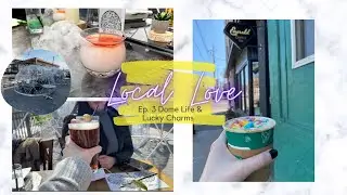 LUNCH IN AN DINING DOME (ft Dani)! & LUCKY CHARMS LATTE! | Local Love ep3