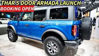 2024 MAHINDRA THAR 5 DOOR ARMADA LAUNCH IN INDIA | PRICE, FEATURES, LAUNCH DATE | UPCOMING CARS 2024