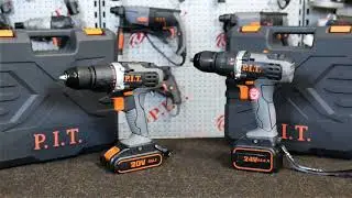 PIT PSR20-C2 and PSR24-C2 cordless impact drills