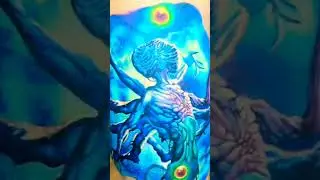 татуировка пришелец #shorts #tattoo #tatoo #ufotattoo #ufoキャッチャー