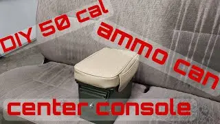 DIY Tacoma ammo can center console/arm rest
